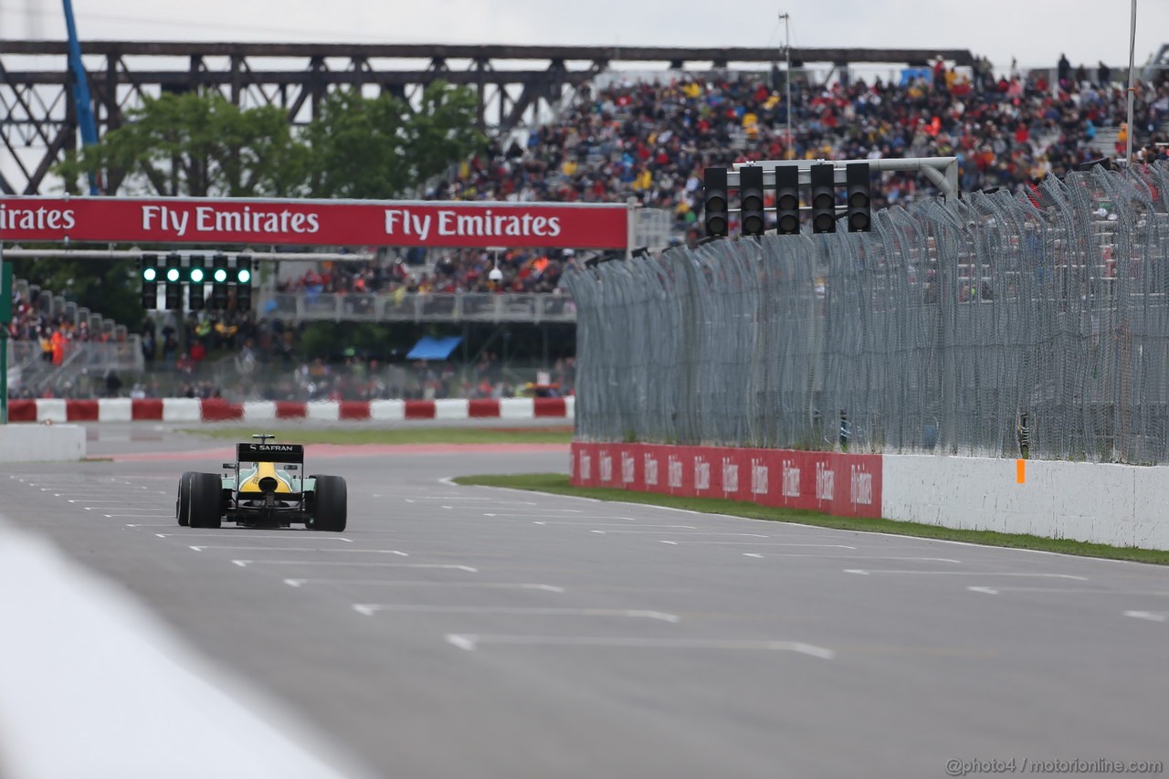 GP CANADA, 07.06.2013- Prove Libere 2, Giedo Van der Garde (NED), Caterham F1 Team CT03