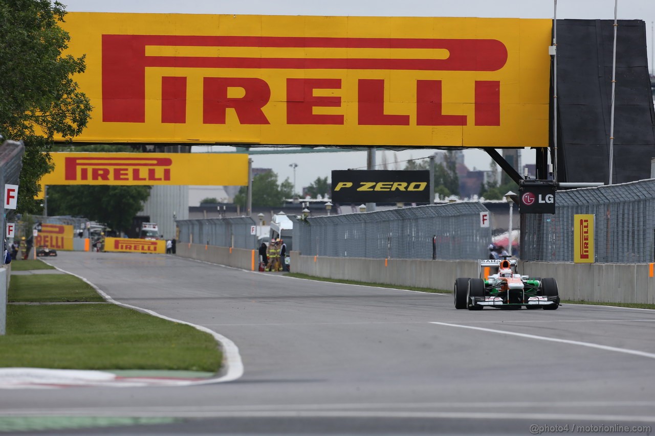 GP CANADA, 07.06.2013- Prove Libere 2, Paul di Resta (GBR) Sahara Force India F1 Team VJM06