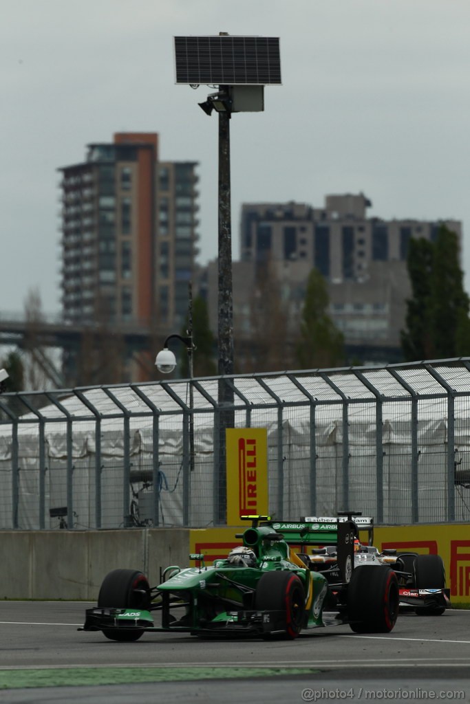 GP CANADA, 07.06.2013- Prove Libere 2, Giedo Van der Garde (NED), Caterham F1 Team CT03