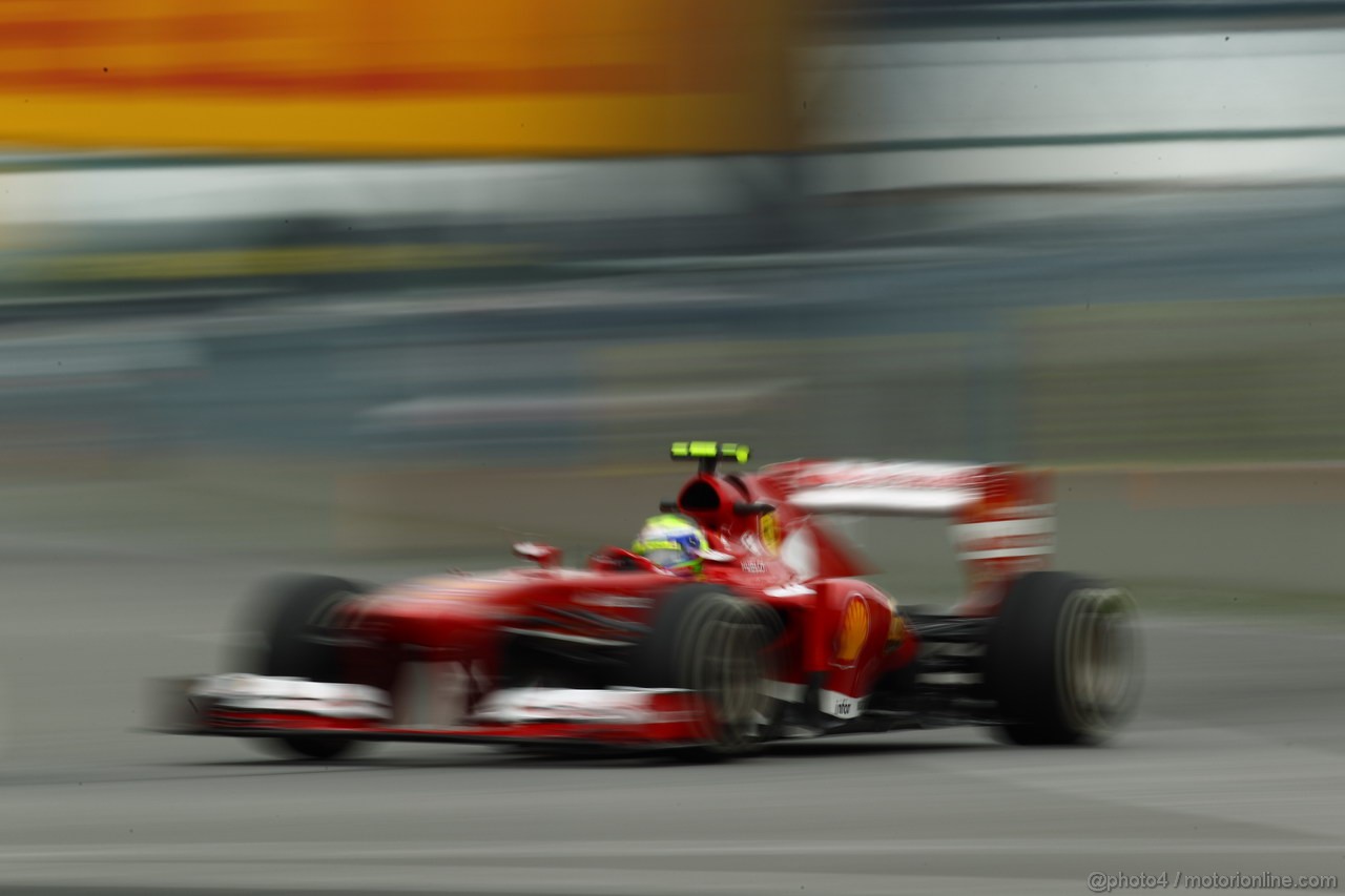 GP CANADA, 07.06.2013- Prove Libere 2, Felipe Massa (BRA) Ferrari F138