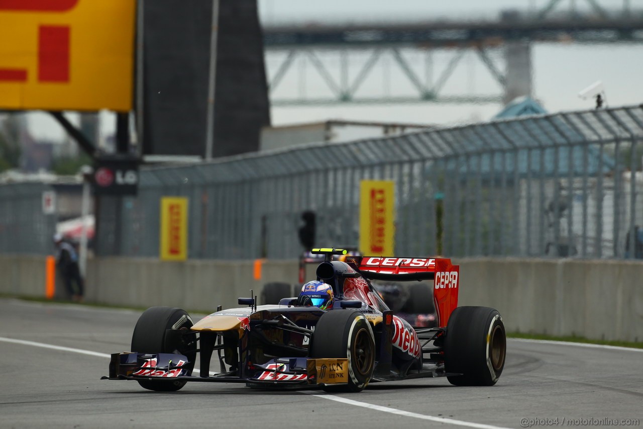 GP CANADA, 07.06.2013- Prove Libere 2, Daniel Ricciardo (AUS) Scuderia Toro Rosso STR8