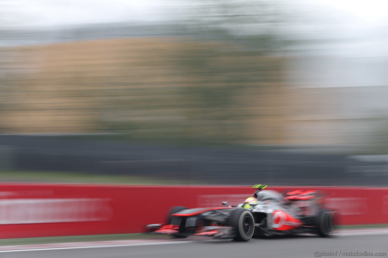 GP CANADA, 07.06.2013- Prove Libere 2, Sergio Perez (MEX) McLaren MP4-28