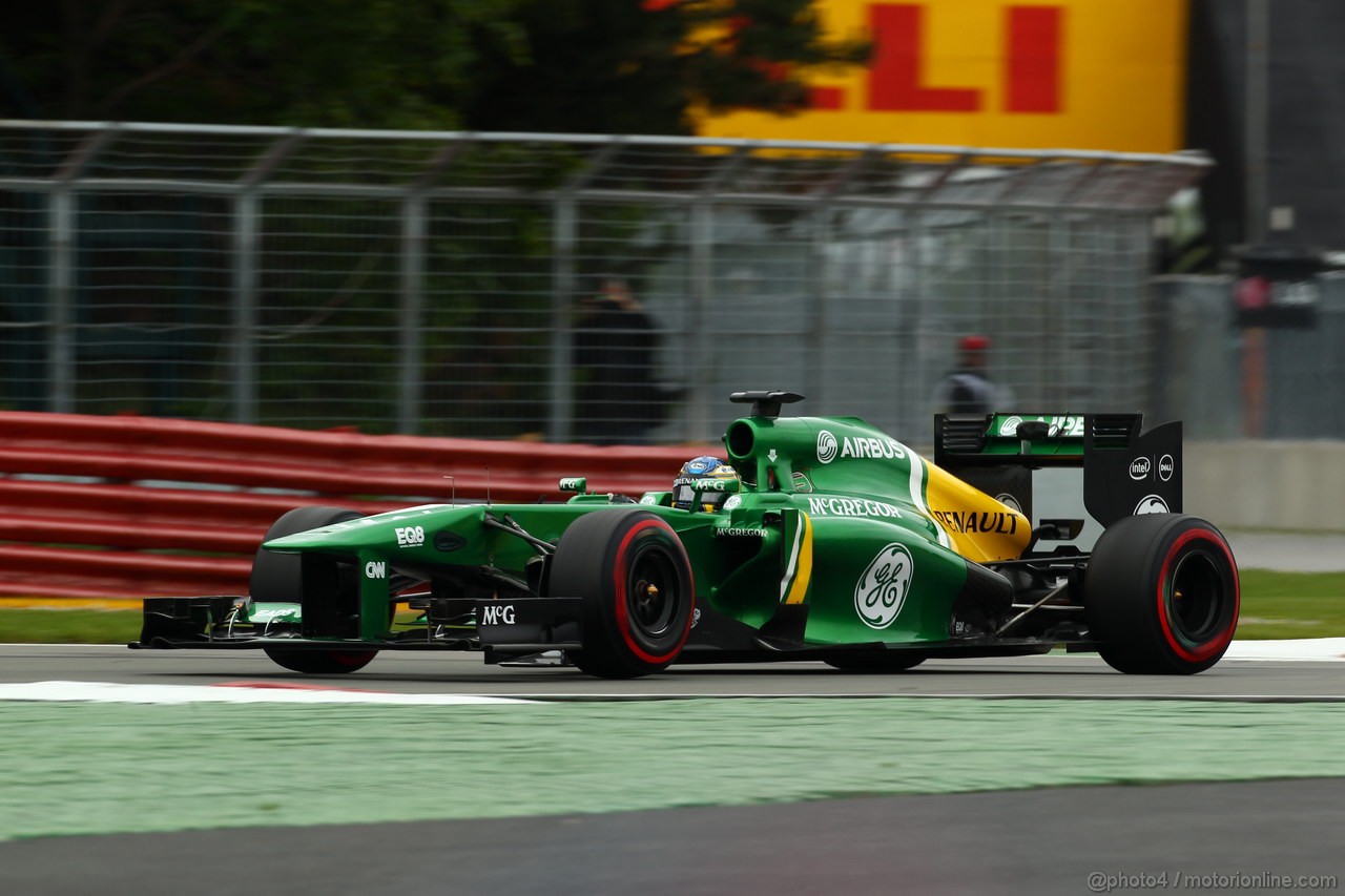 GP CANADA, 07.06.2013- Prove Libere 2, Charles Pic (FRA) Caterham F1 Team CT03