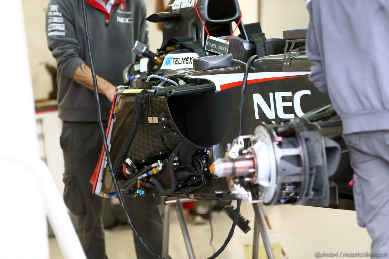 GP CANADA, 07.06.2013- Prove Libere 2, Pastor Maldonado (VEN) Williams F1 Team FW35 detail