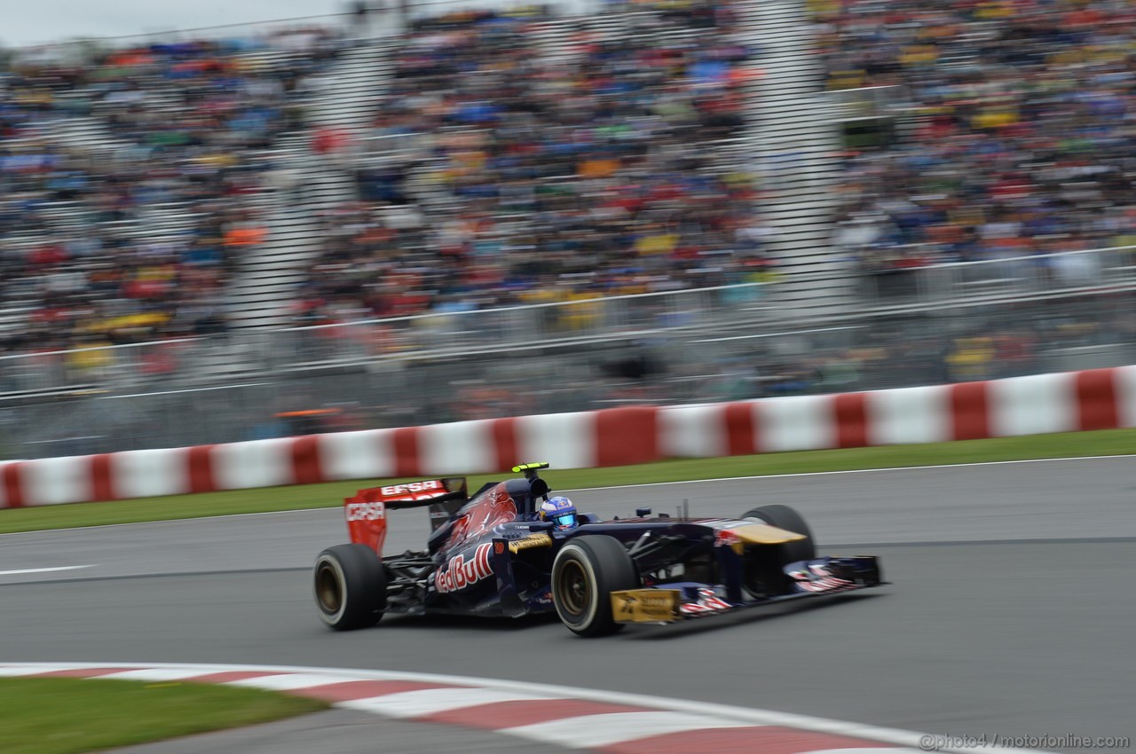 GP CANADA, 07.06.2013- Prove Libere 2, Daniel Ricciardo (AUS) Scuderia Toro Rosso STR8