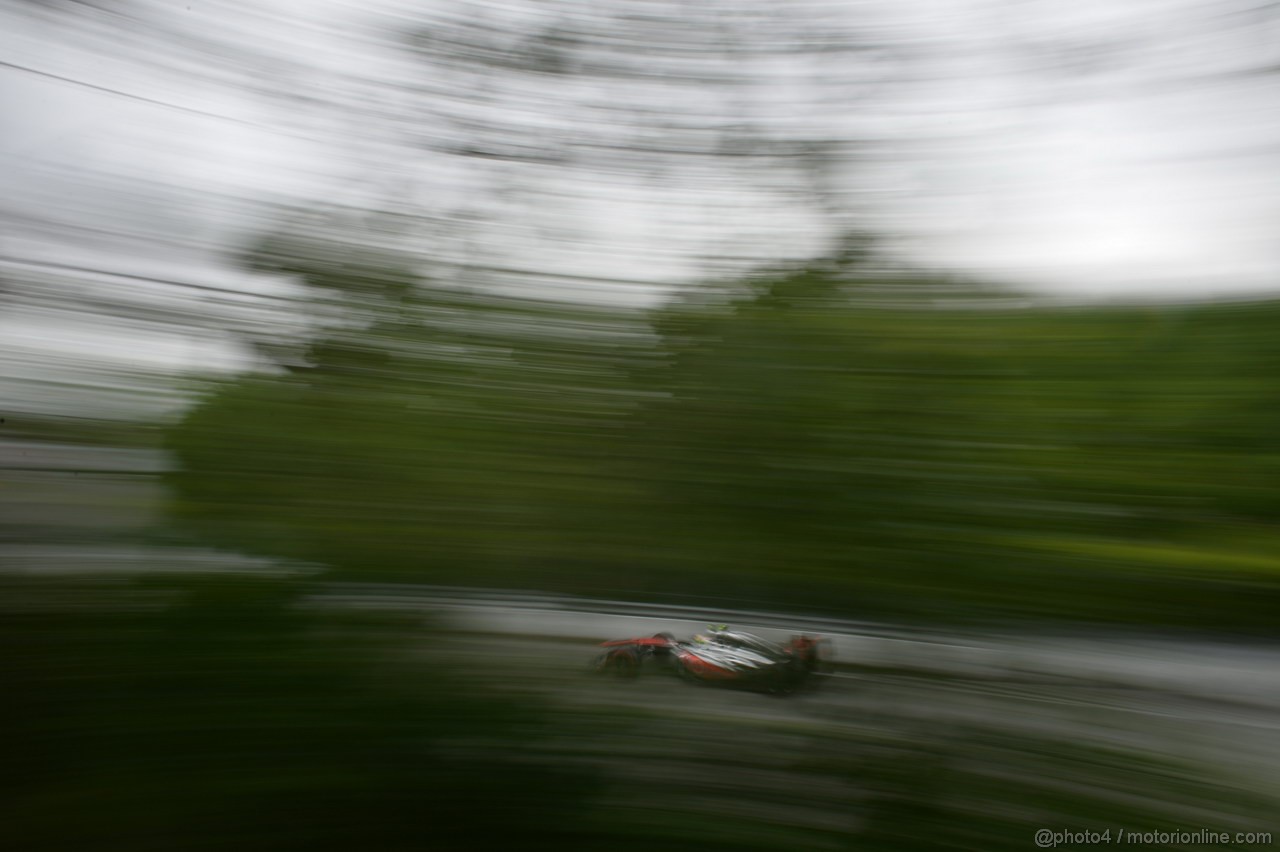 GP CANADA, 07.06.2013- Prove Libere 2, Sergio Perez (MEX) McLaren MP4-28