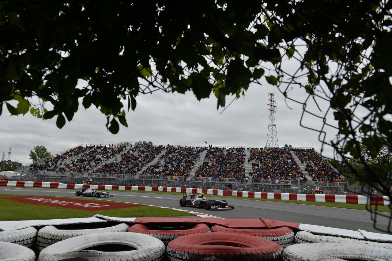 GP CANADA, 07.06.2013- Prove Libere 2, Esteban Gutierrez (MEX), Sauber F1 Team C32