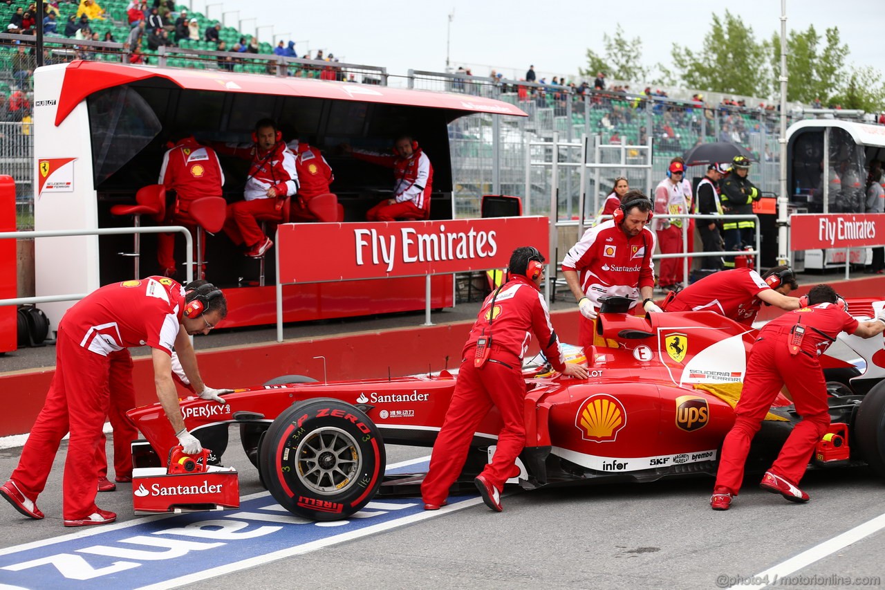 GP CANADA, 07.06.2013- Prove Libere 2, Fernando Alonso (ESP) Ferrari F138