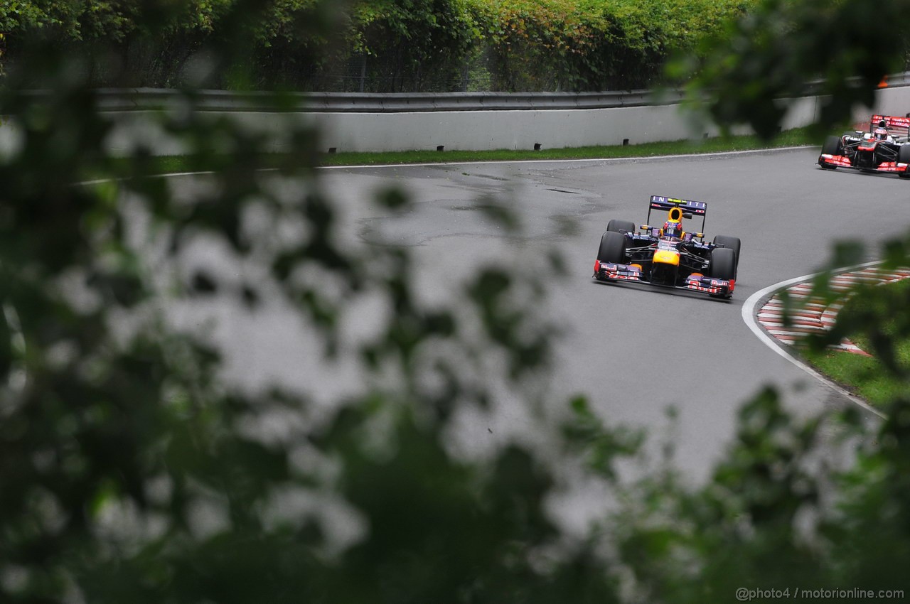 GP CANADA, 07.06.2013- Prove Libere 2, Mark Webber (AUS) Red Bull Racing RB9