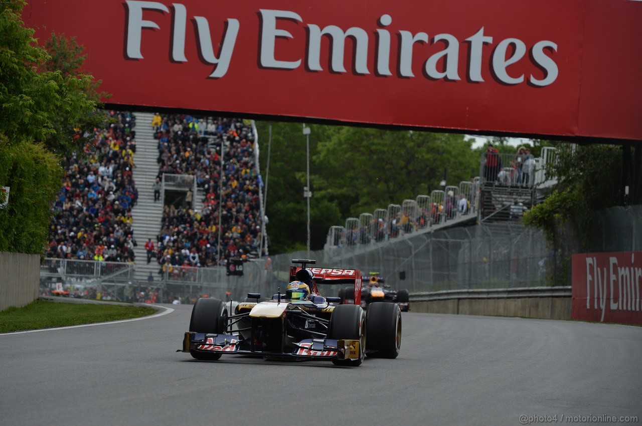 GP CANADA, 07.06.2013- Prove Libere 2, Jean-Eric Vergne (FRA) Scuderia Toro Rosso STR8