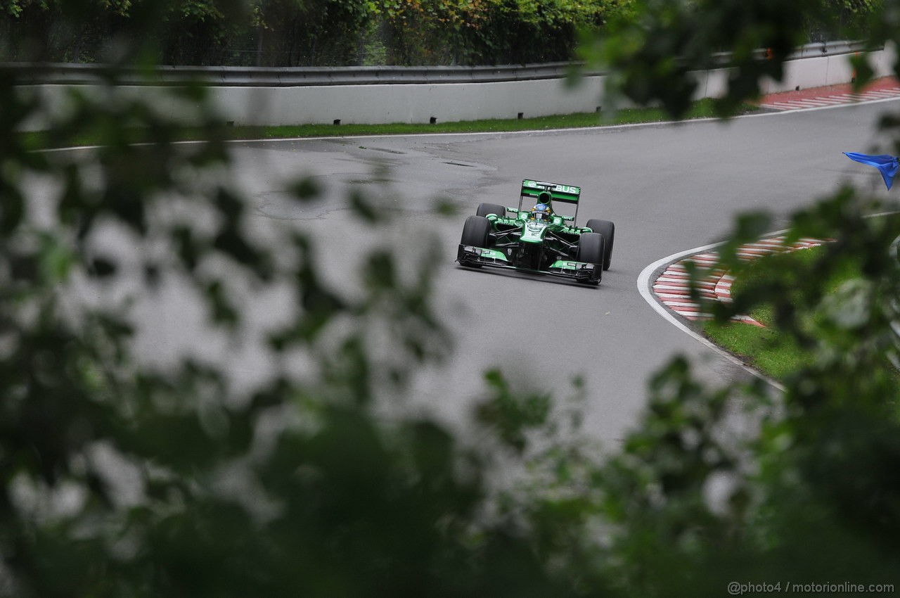 GP CANADA, 07.06.2013- Prove Libere 2, Charles Pic (FRA) Caterham F1 Team CT03