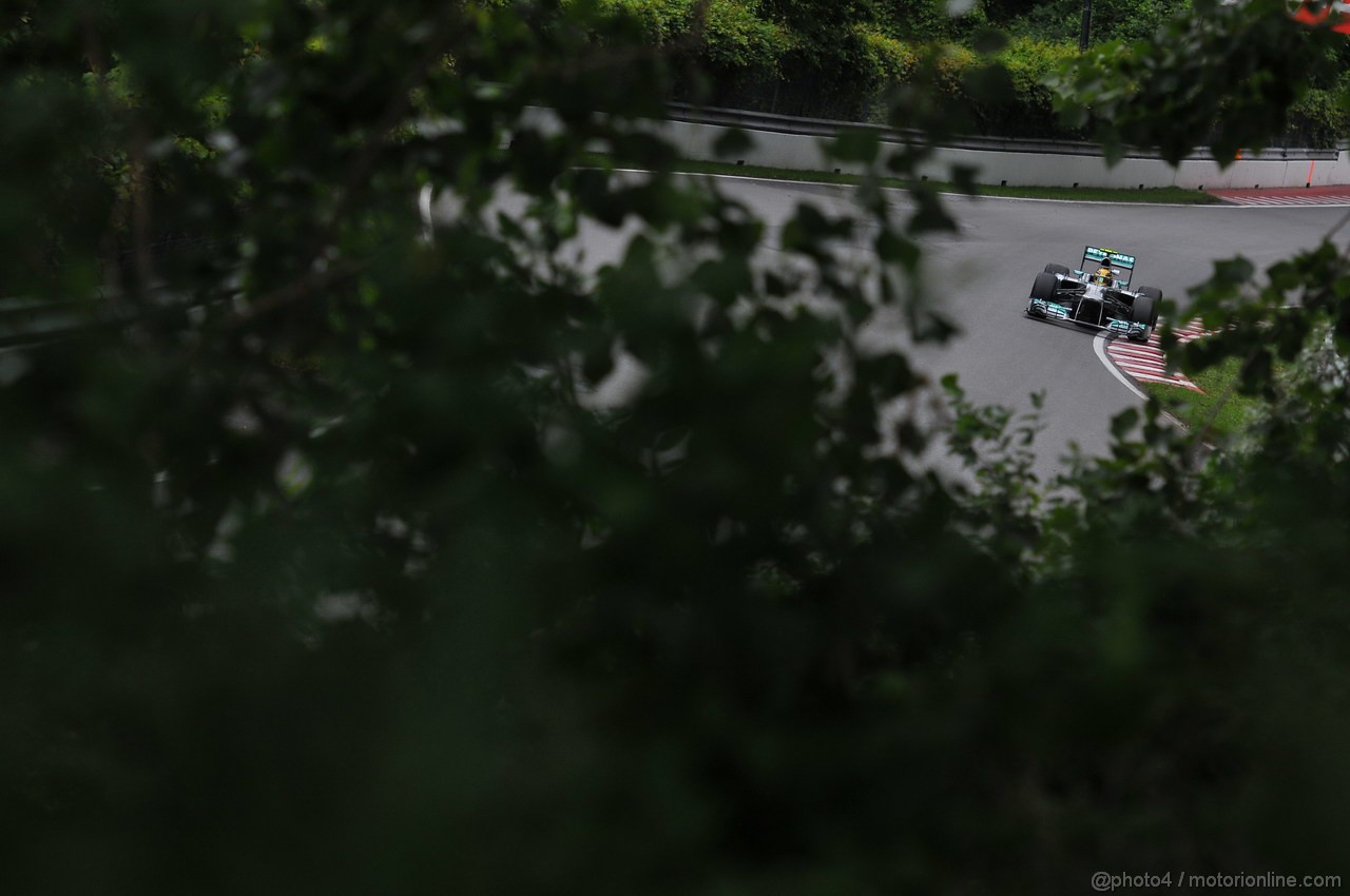 GP CANADA, 07.06.2013- Prove Libere 2,  Lewis Hamilton (GBR) Mercedes AMG F1 W04