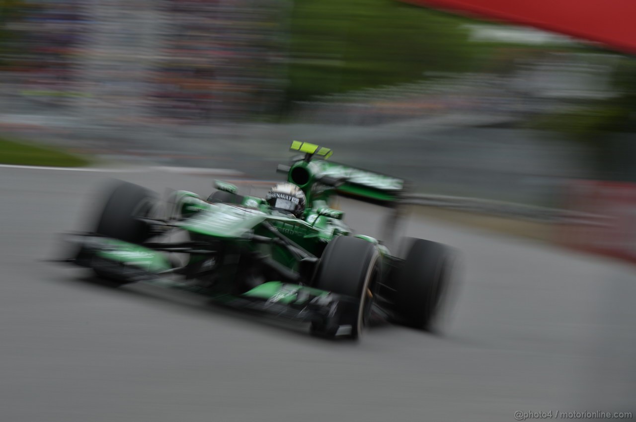 GP CANADA, 07.06.2013- Prove Libere 2, Giedo Van der Garde (NED), Caterham F1 Team CT03