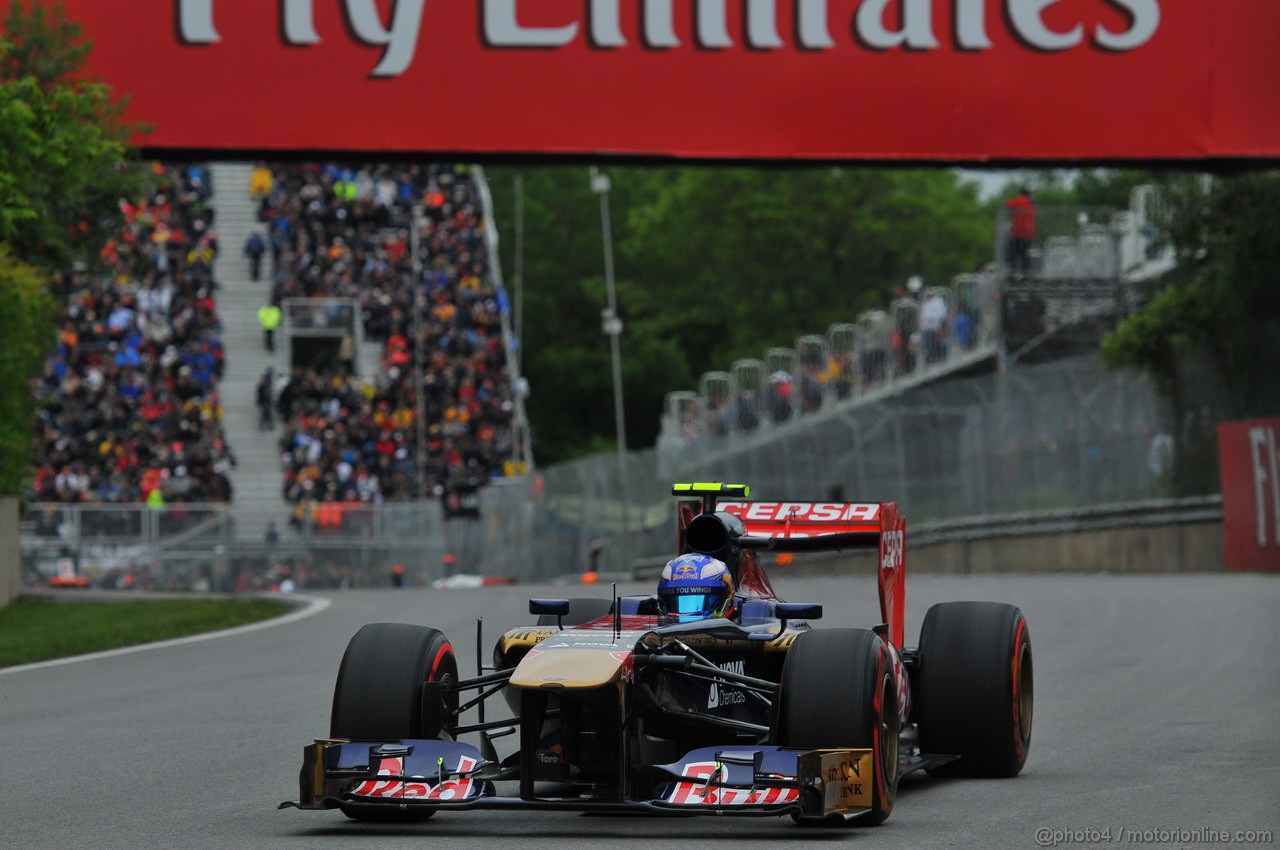 GP CANADA, 07.06.2013- Prove Libere 2, Daniel Ricciardo (AUS) Scuderia Toro Rosso STR8