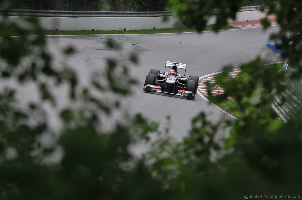 GP CANADA, 07.06.2013- Prove Libere 2, Nico Hulkenberg (GER) Sauber F1 Team C32