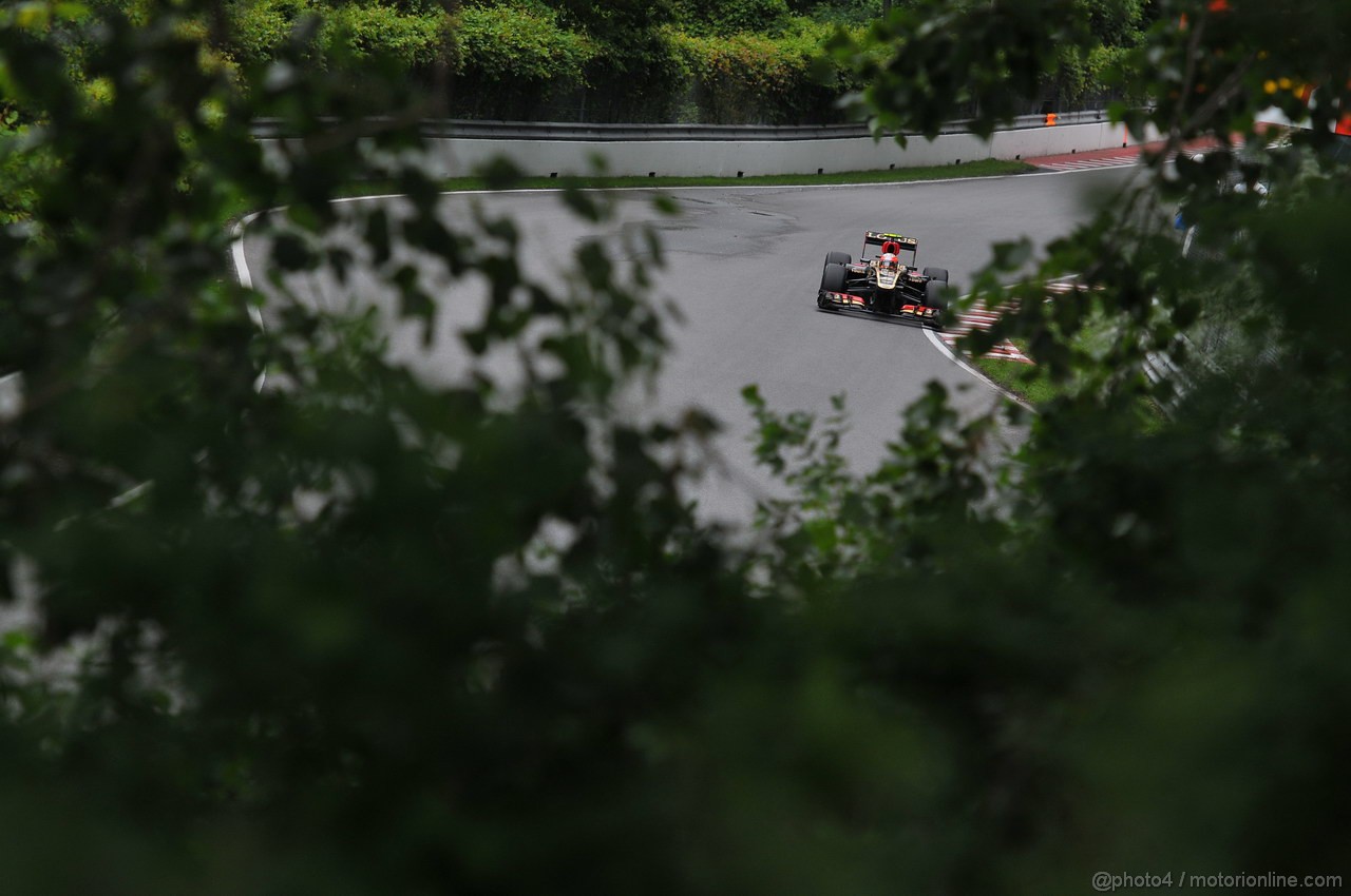 GP CANADA, 07.06.2013- Prove Libere 2, Romain Grosjean (FRA) Lotus F1 Team E213