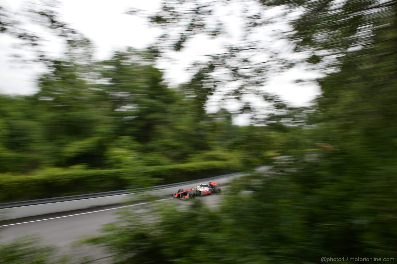 GP CANADA, 07.06.2013- Prove Libere 2, Sergio Perez (MEX) McLaren MP4-28