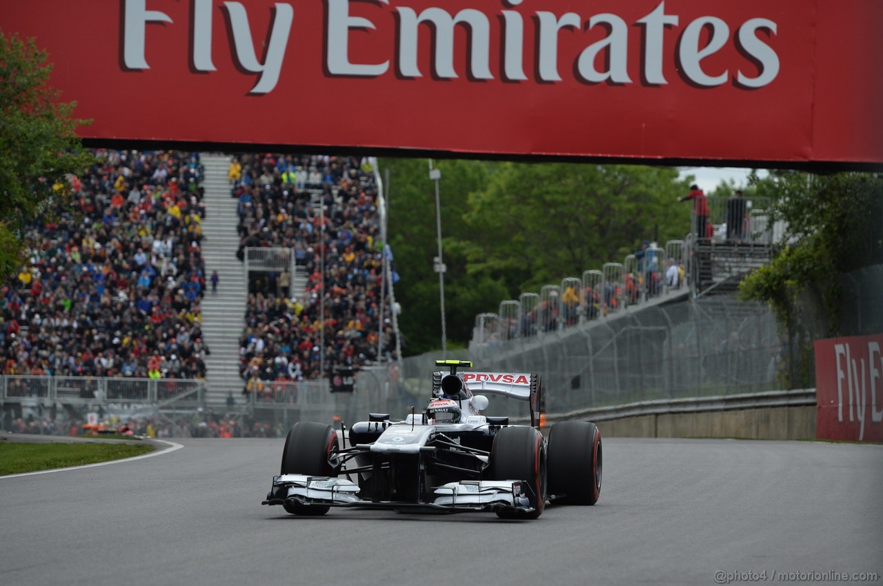 GP CANADA, 07.06.2013- Prove Libere 2, Valtteri Bottas (FIN), Williams F1 Team FW35