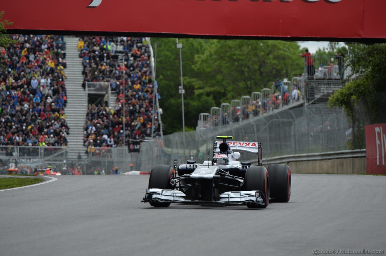 GP CANADA, 07.06.2013- Prove Libere 2, Valtteri Bottas (FIN), Williams F1 Team FW35