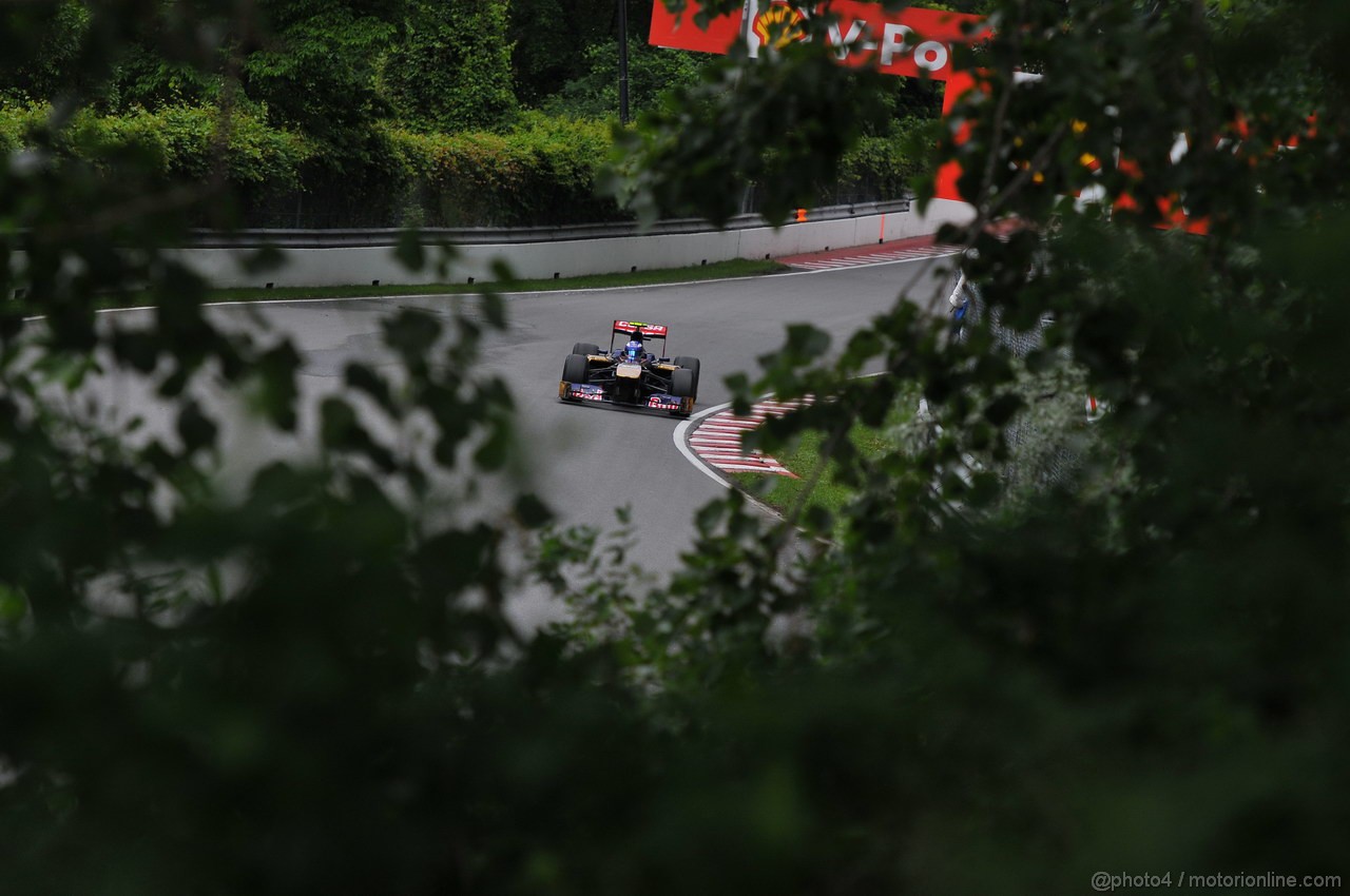 GP CANADA, 07.06.2013- Prove Libere 2, Daniel Ricciardo (AUS) Scuderia Toro Rosso STR8