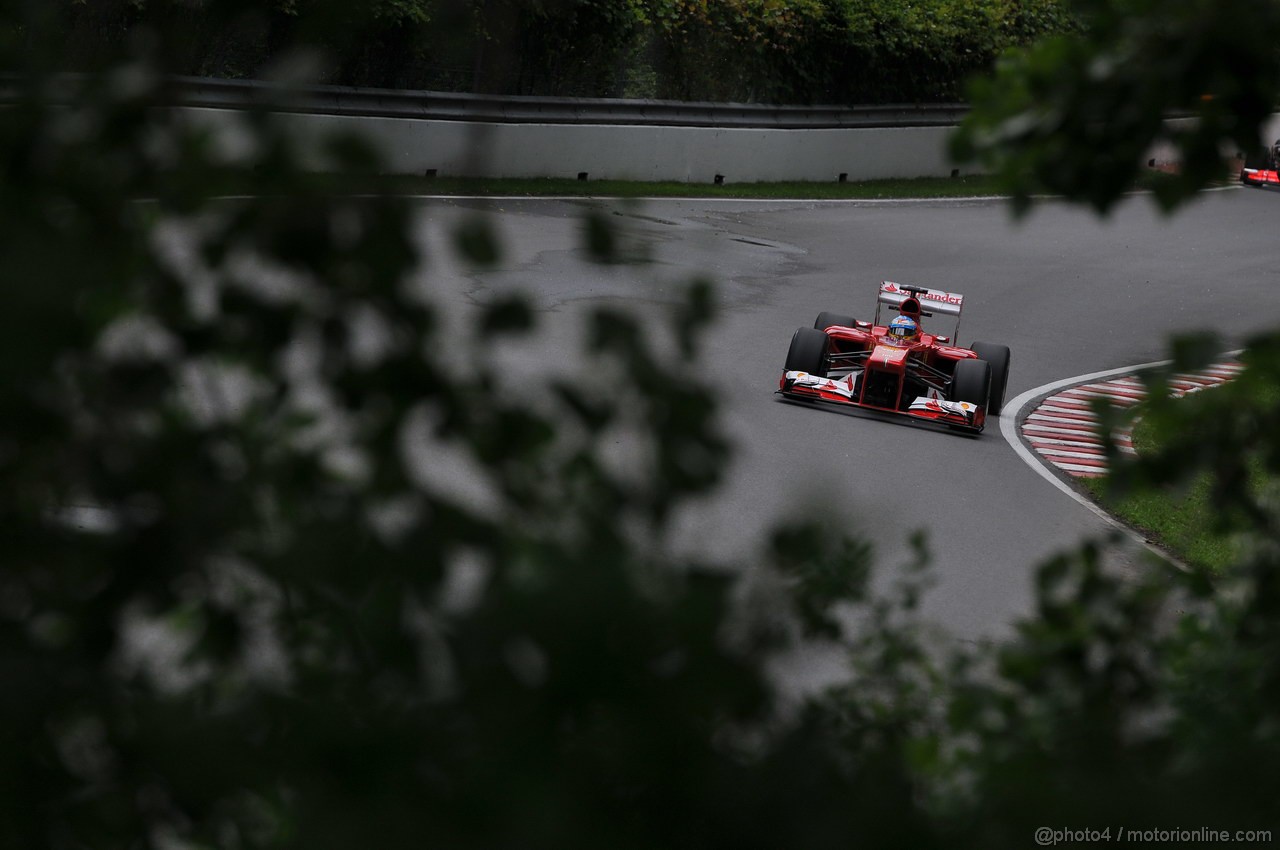 GP CANADA, 07.06.2013- Prove Libere 2, Fernando Alonso (ESP) Ferrari F138