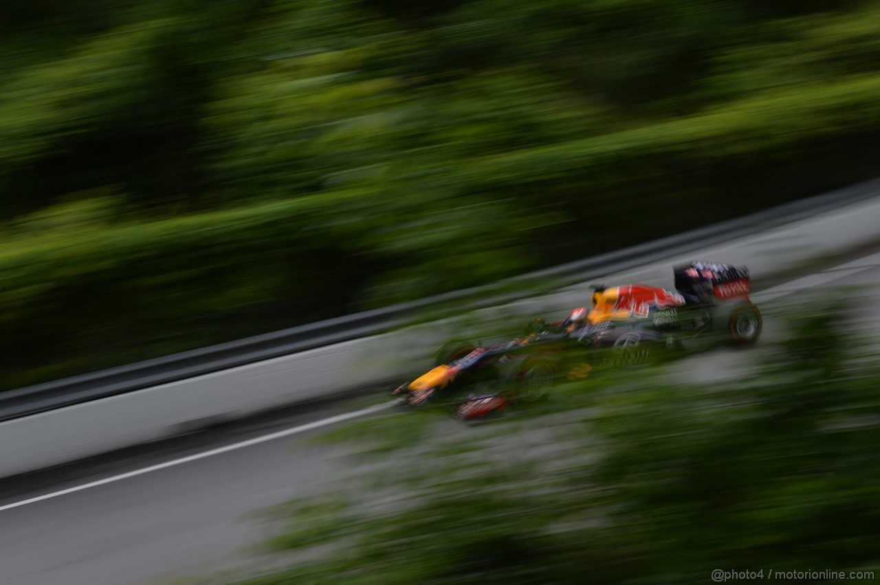 GP CANADA, 07.06.2013- Prove Libere 2, Sebastian Vettel (GER) Red Bull Racing RB9