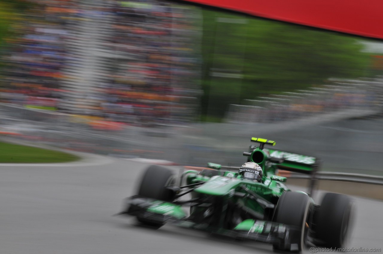 GP CANADA, 07.06.2013- Prove Libere 2, Giedo Van der Garde (NED), Caterham F1 Team CT03