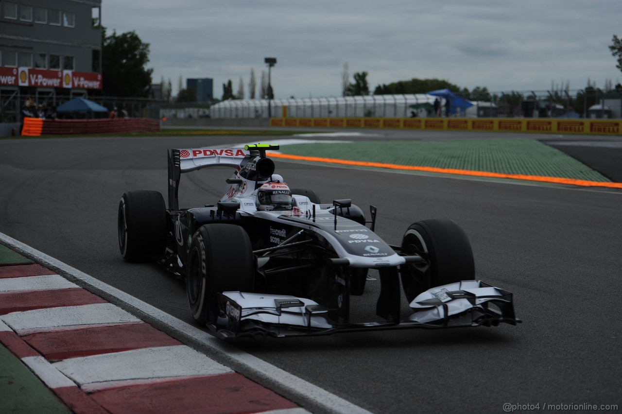 GP CANADA, 07.06.2013- Prove Libere 2, Valtteri Bottas (FIN), Williams F1 Team FW35