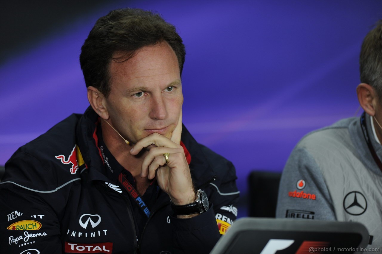 GP CANADA, 07.06.2013- Venerdi' Press Conference,  Christian Horner (GBR), Red Bull Racing, Sporting Director 