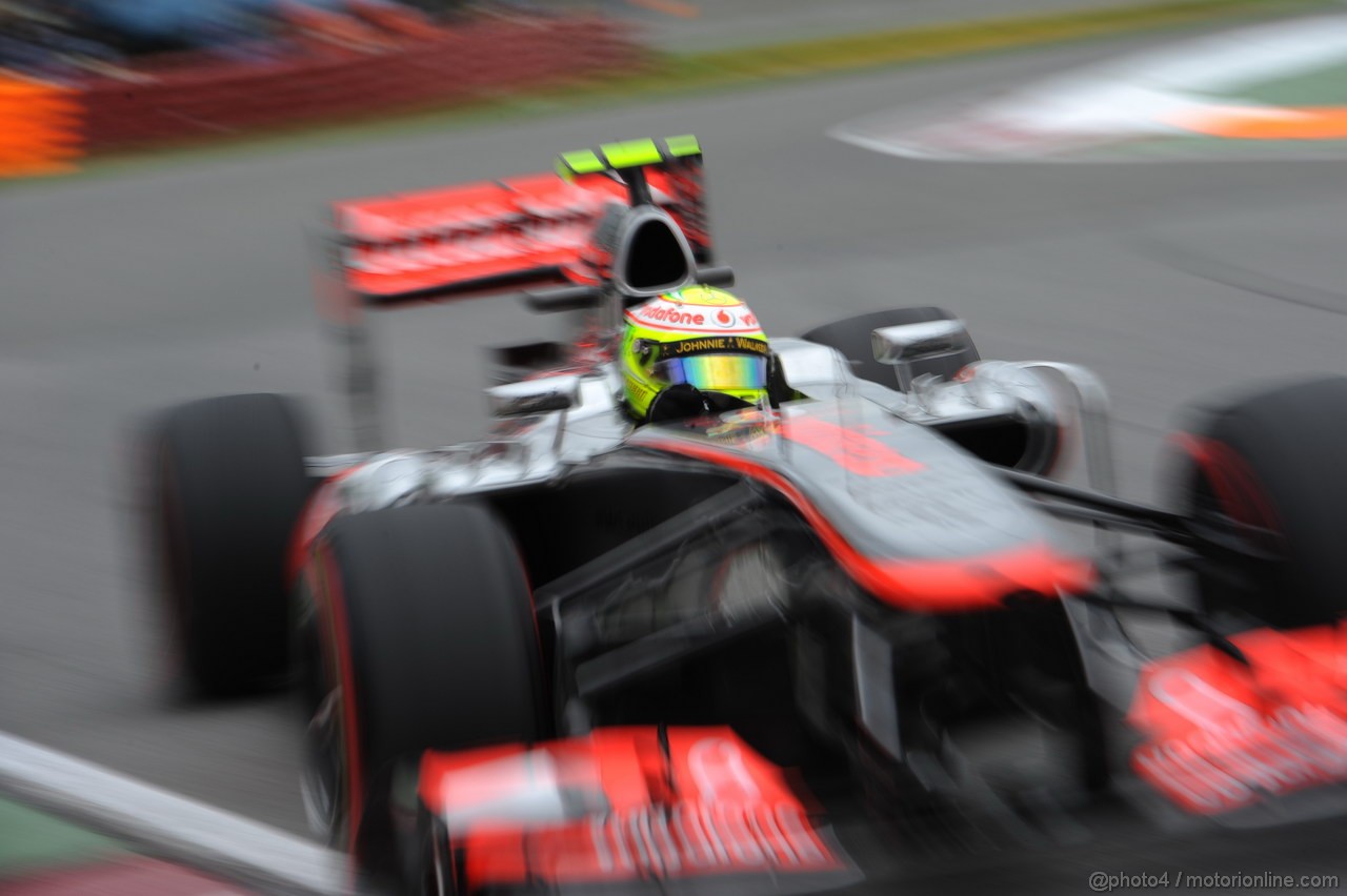 GP CANADA, 07.06.2013- Prove Libere 2, Sergio Perez (MEX) McLaren MP4-28