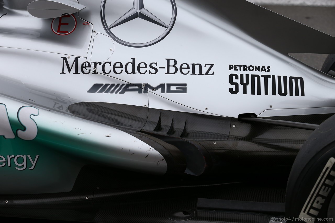 GP CANADA, 07.06.2013- Prove Libere 2, Nico Rosberg (GER) Mercedes AMG F1 W04 detail of the car