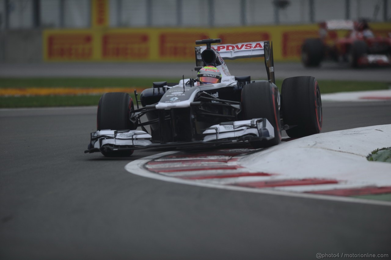 GP CANADA, 07.06.2013- Prove Libere 2, Pastor Maldonado (VEN) Williams F1 Team FW35