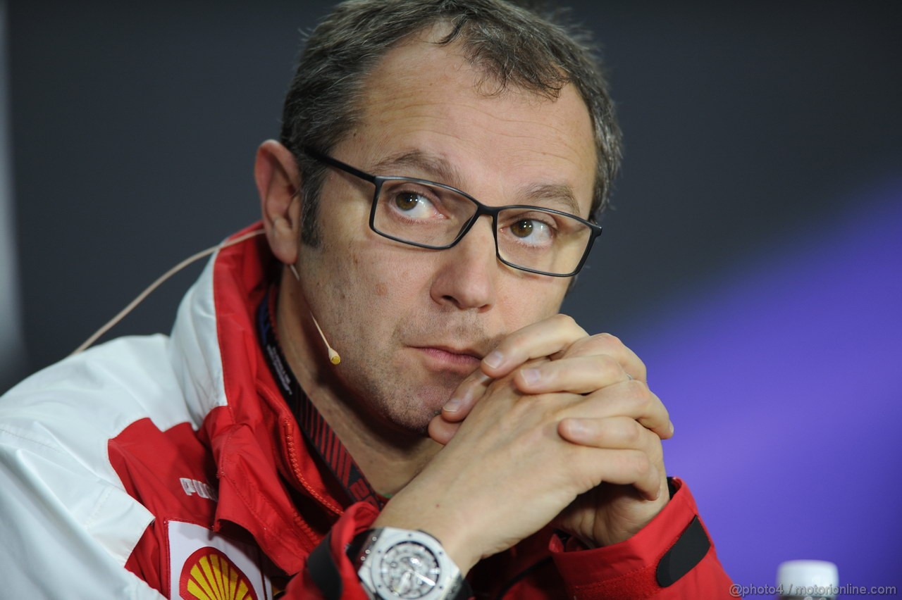 GP CANADA, 07.06.2013- Venerdi' Press Conference,  Stefano Domenicali (ITA) Team Principal, Ferrari