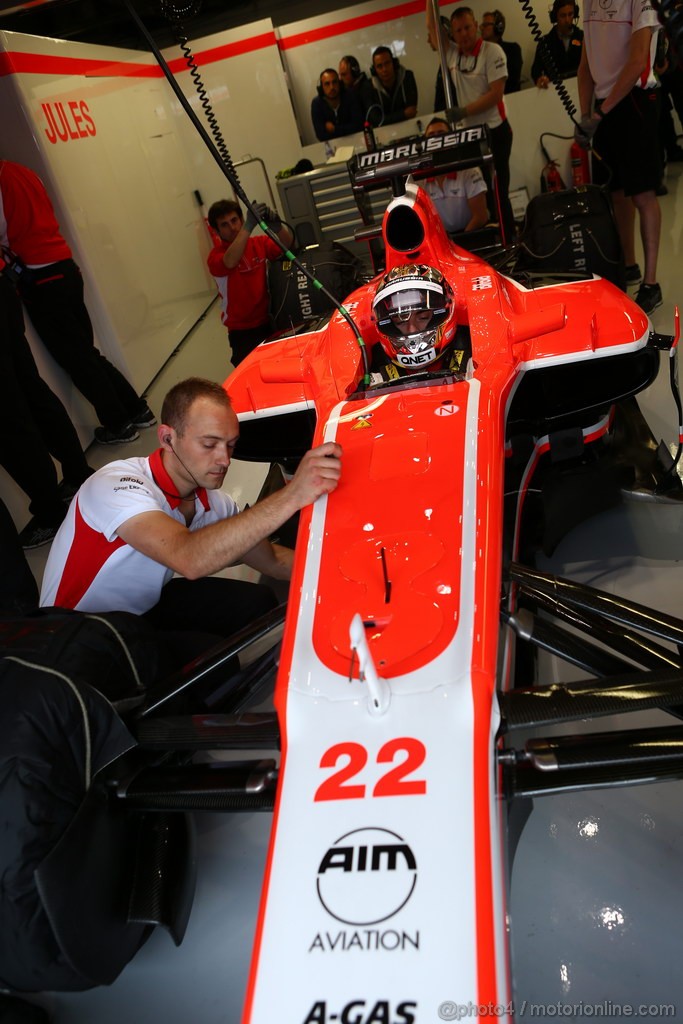 GP CANADA, 07.06.2013- Prove Libere 2, Jules Bianchi (FRA) Marussia F1 Team MR02