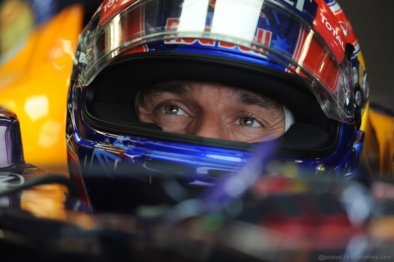 GP CANADA, 07.06.2013- Prove Libere 2, Mark Webber (AUS) Red Bull Racing RB9