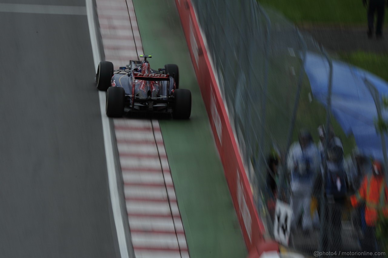 GP CANADA, 07.06.2013- Prove Libere 2, Daniel Ricciardo (AUS) Scuderia Toro Rosso STR8