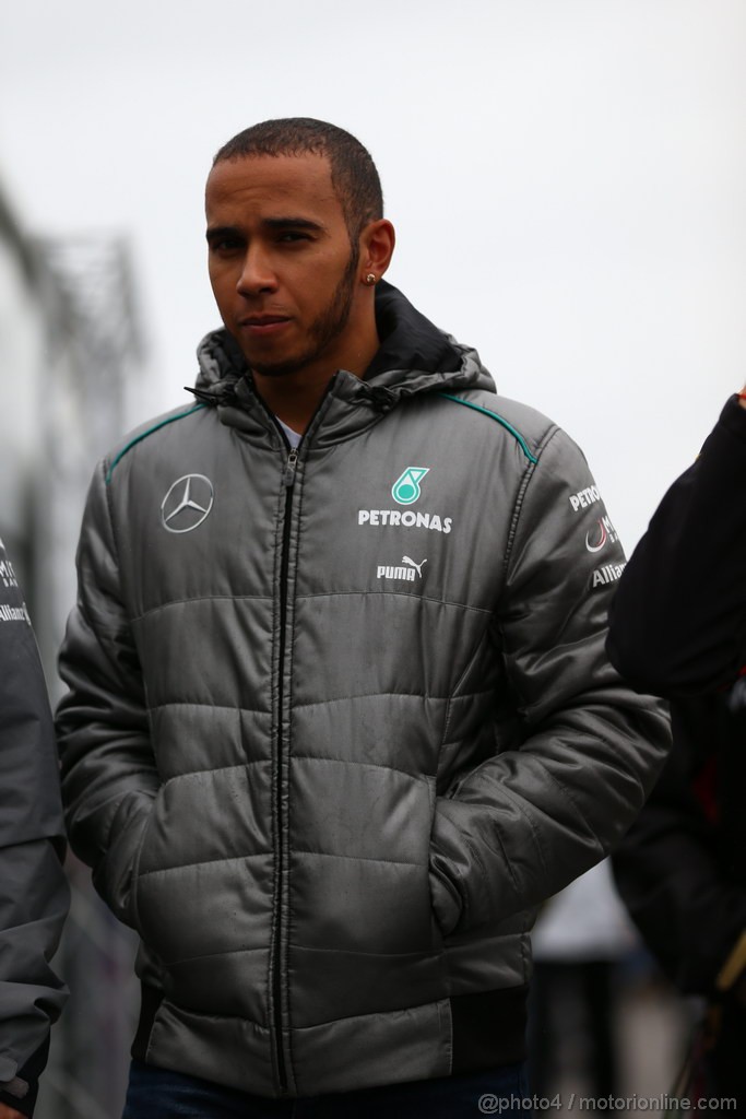 GP CANADA, 07.06.2013- Prove Libere 2, Lewis Hamilton (GBR) Mercedes AMG F1 W04