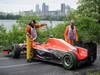 GP CANADA, 07.06.2013- Free Practice 1, Jules Bianchi (FRA) Marussia F1 Team MR02 has technical problem 