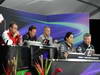 GP CANADA, 07.06.2013- Venerdi' Press Conference,  left to right - top row Stefano Domenicali (ITA) Team Principal, Ferrari, Christian Horner (GBR), Red Bull Racing, Sporting Director , Martin Whitmarsh (GBR), Chief Executive Officer Mclaren, bottom row Monisha Kaltenborn (AUT) Sauber Team Principal e Ross Brawn (GBR), Team Principal, Mercedes GP