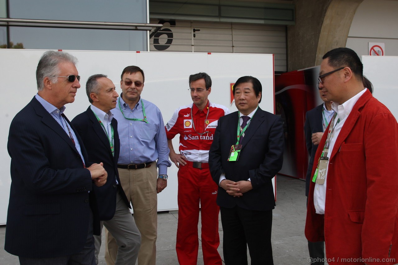 GP CINA, 14.04.2013- Piero Ferrari (ITA) Vice-President Ferrari