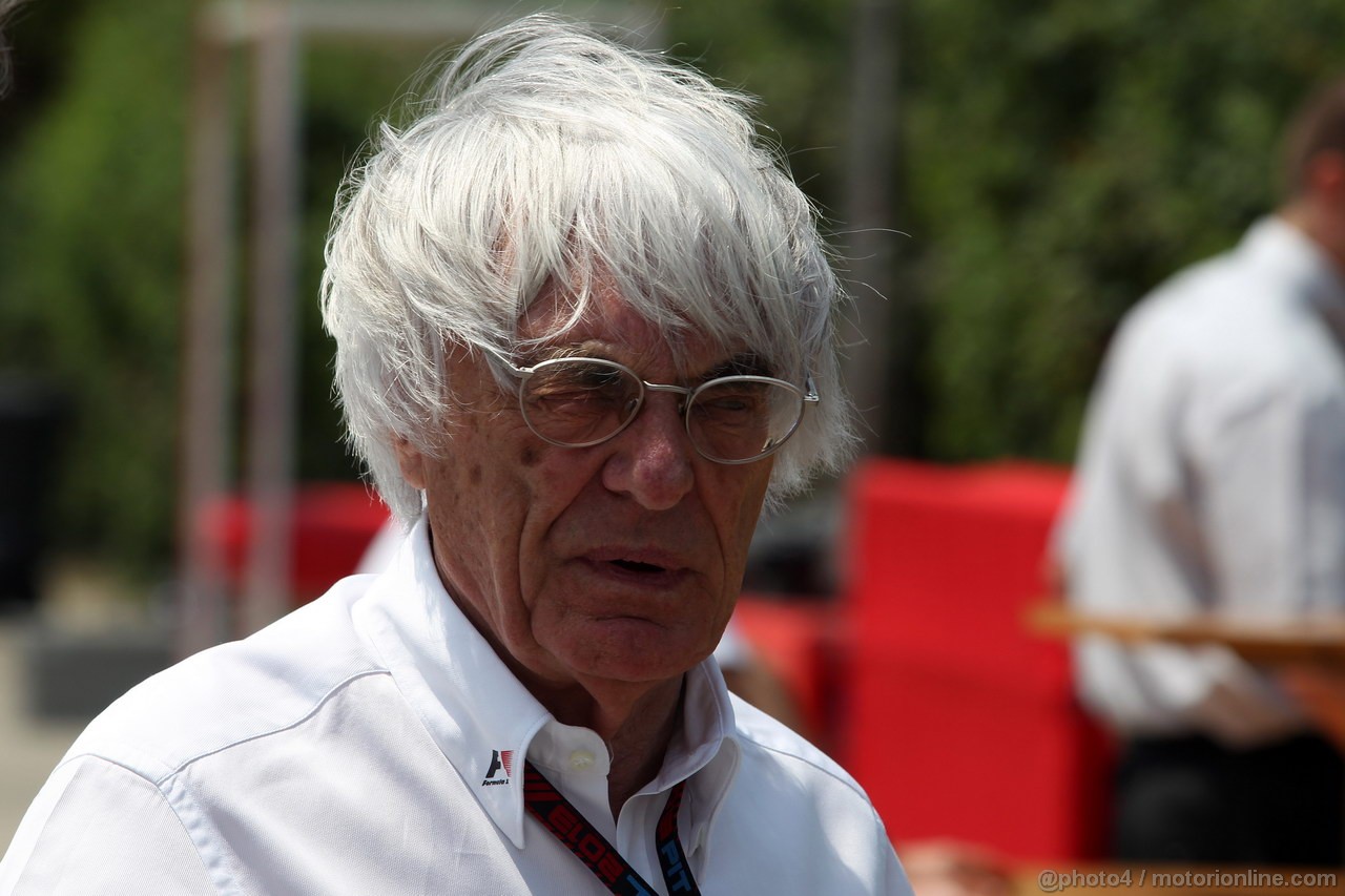 GP CINA, 14.04.2013- Bernie Ecclestone (GBR), President e CEO of Formula One Management