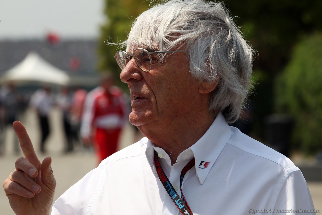 GP CINA, 14.04.2013- Bernie Ecclestone (GBR), President e CEO of Formula One Management