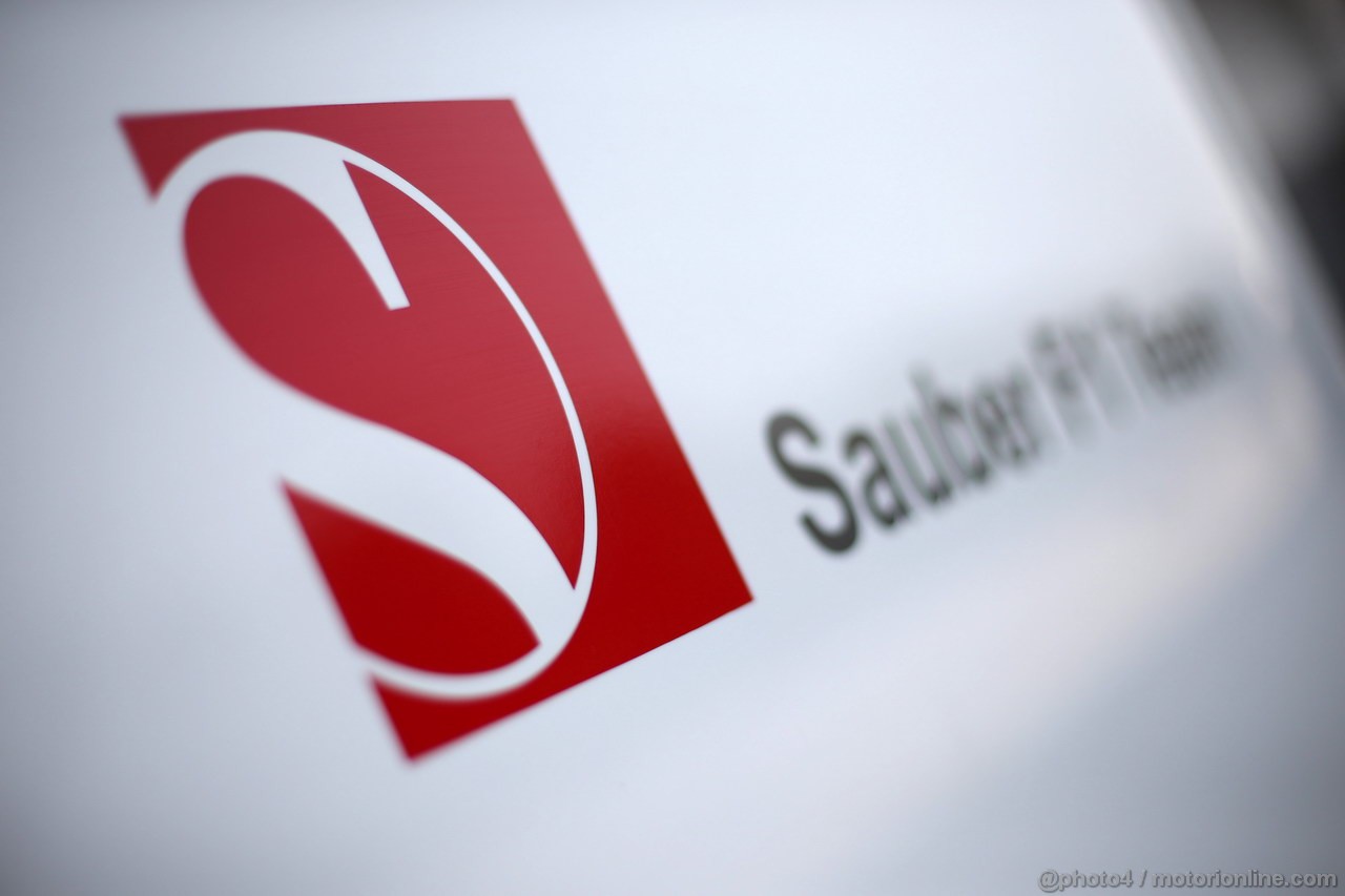 GP CINA, 14.04.2013- Peter Sauber (SUI), Sauber F1 Team logo
