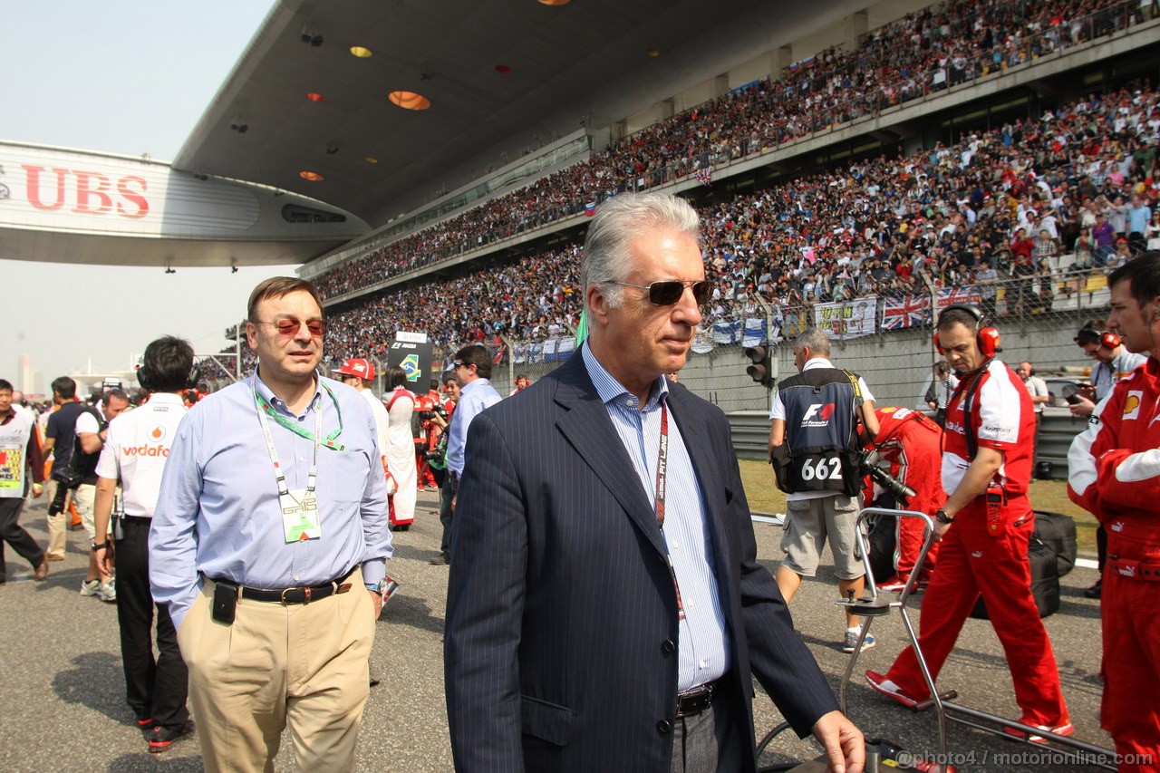 GP CINA, 14.04.2013- Gara, Piero Ferrari (ITA) Vice-President Ferrari