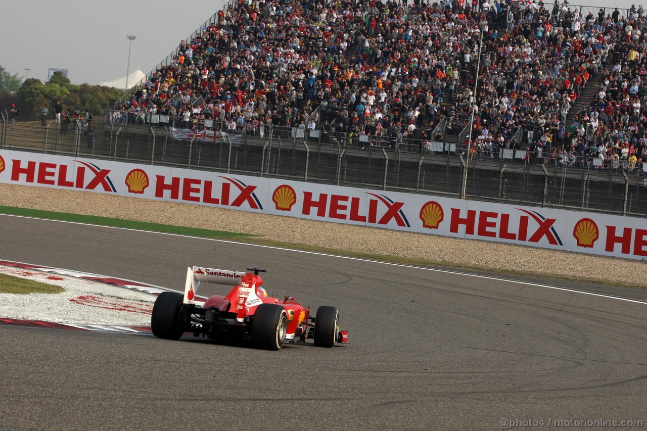 GP CINA, 14.04.2013- Gara, Fernando Alonso (ESP) Ferrari F138 