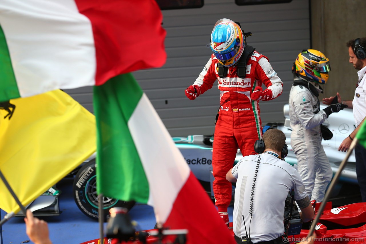 GP CINA, 14.04.2013- Gara, Fernando Alonso (ESP) Ferrari F138 vincitore