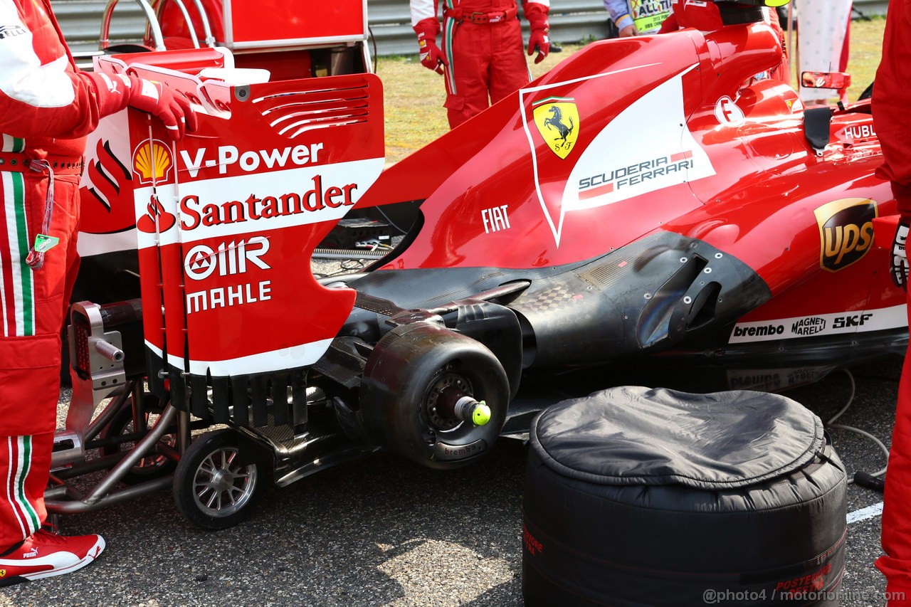 GP CINA, 14.04.2013- Gara, Felipe Massa (BRA) Ferrari F138 