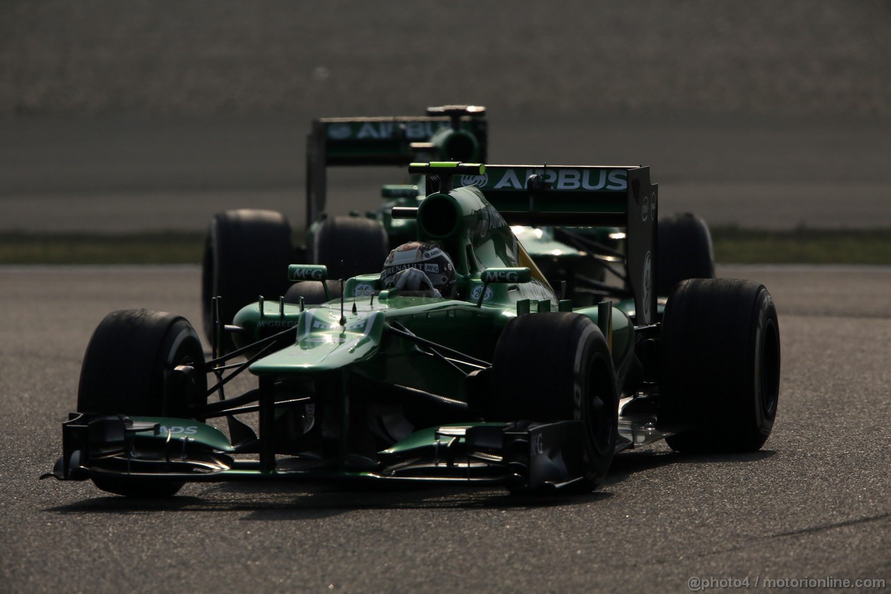 GP CINA, 14.04.2013- Gara, Charles Pic (FRA) Caterham F1 Team CT03 