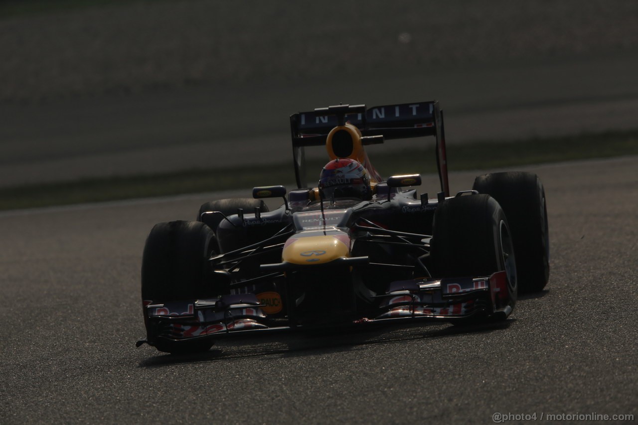 GP CINA, 14.04.2013- Gara, Sebastian Vettel (GER) Red Bull Racing RB9 