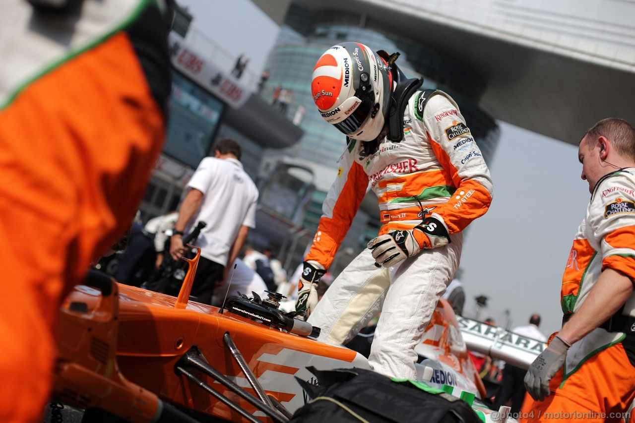 GP CINA, 14.04.2013- Gara, Adrian Sutil (GER), Sahara Force India F1 Team VJM06 